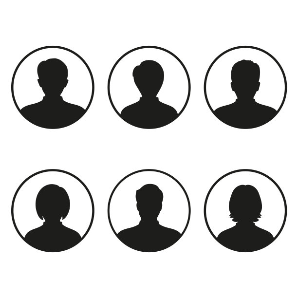 象征在白色背景上的人图片下载