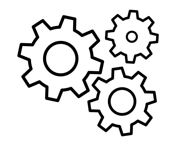 移动应用Web齿轮图标设置图片下载