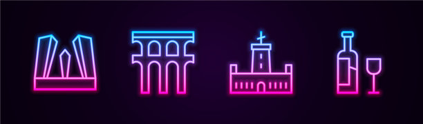 设置线闸欧洲渡槽塞戈维亚图片下载