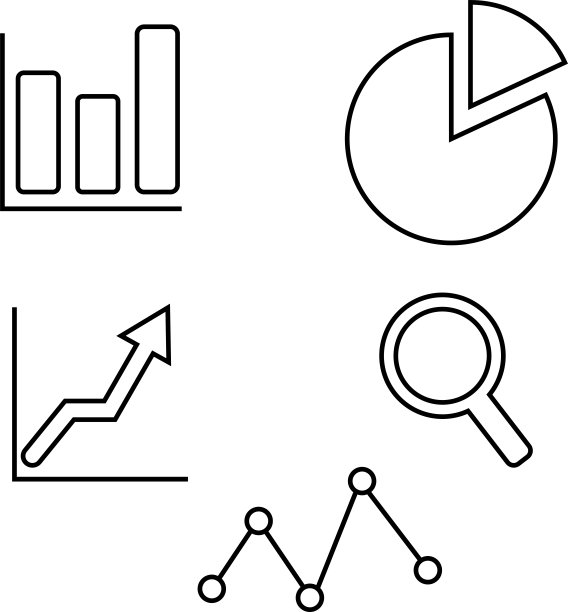 图标分析线图片下载
