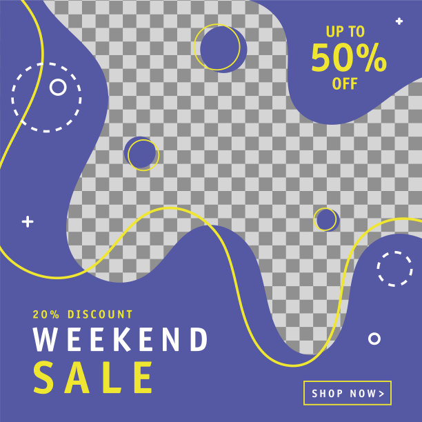 旗帜模板紫色图片下载