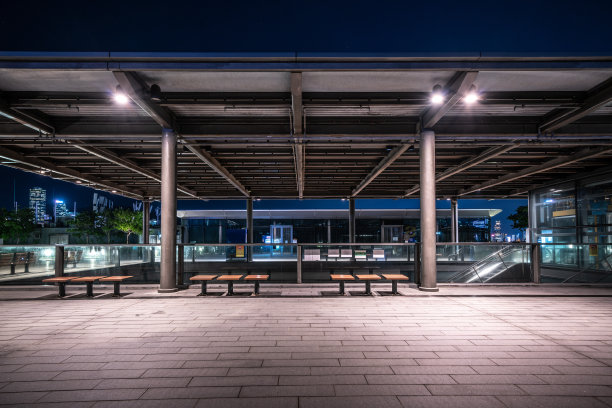 香港城市公园及街道照明图片下载