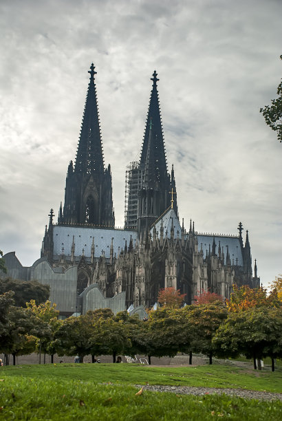 在德国科隆拍摄的大教堂。2009年拍摄。图片下载