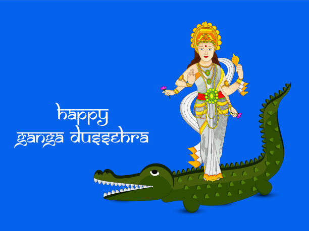 印度教恒河节背景图片下载