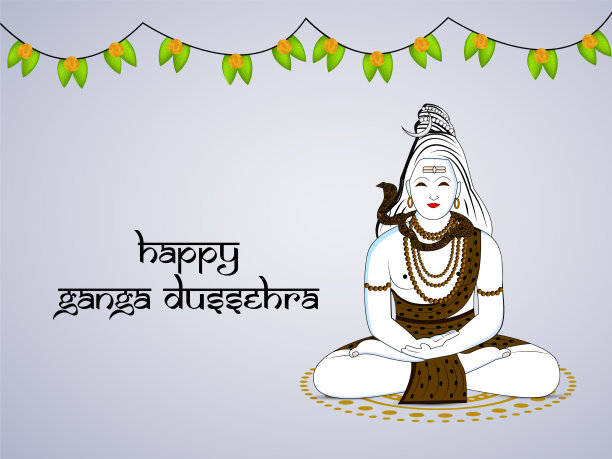 印度教恒河节背景图片下载