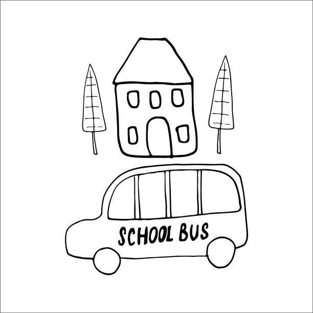 可爱的汽车，卡通涂鸦，交通t恤图片下载