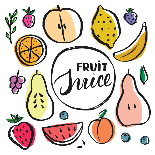 水果集，多汁的水果，苹果，梨图片下载