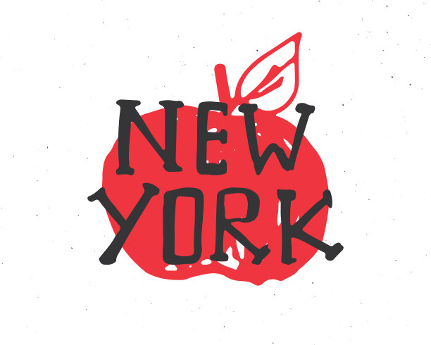 纽约字母手写签名手写图片下载