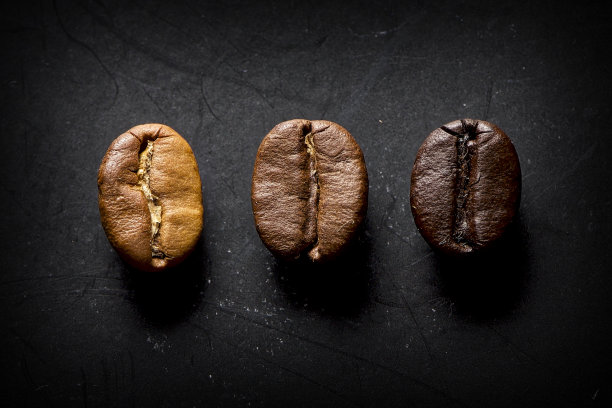 不同烘焙咖啡豆图片下载