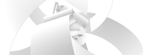 简单的白色抽象建筑背景。三维渲染，三维插图。图片下载