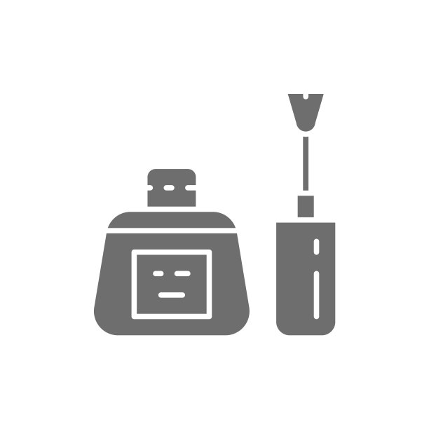 指甲油瓶，刷指甲底图片下载