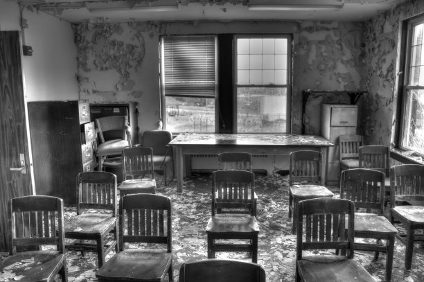 废弃的教室图片下载