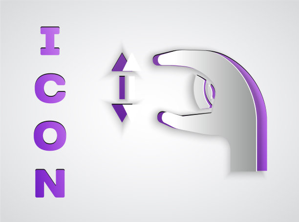 剪纸人物站立，显示大小图片下载