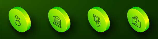 设置等距线小猪储蓄罐和锤子储蓄罐图片下载