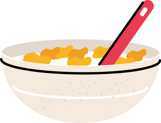 谷物和勺子图片下载