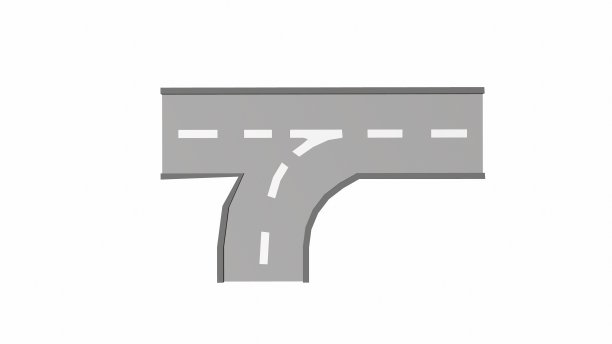 低保利卡通路图片下载