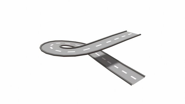 低保利卡通路图片下载