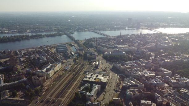 里加从天空图片下载