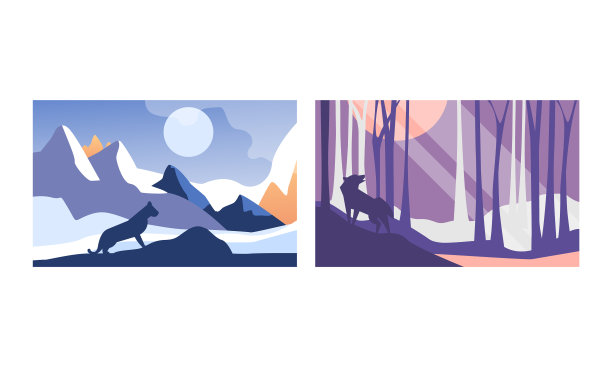 美丽的自然景观集山和图片下载