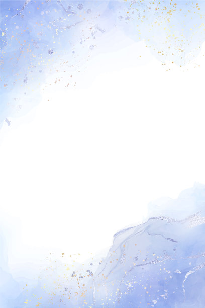 抽象灰蓝色液体水彩背景图片下载