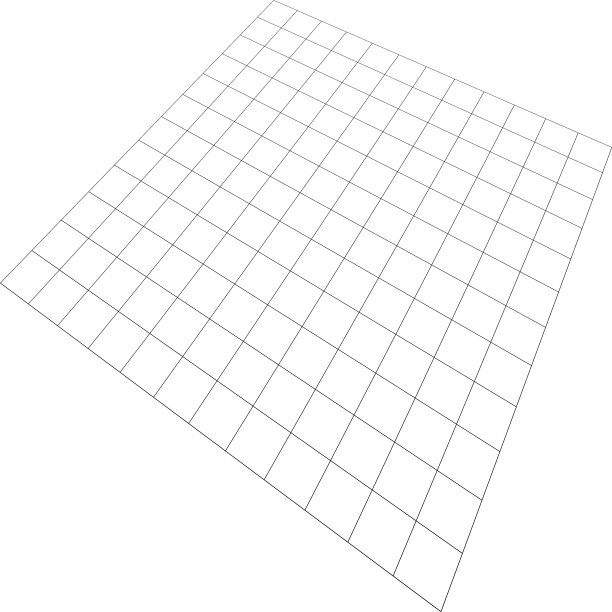 摘要三维网格中的透视方格网格图片下载