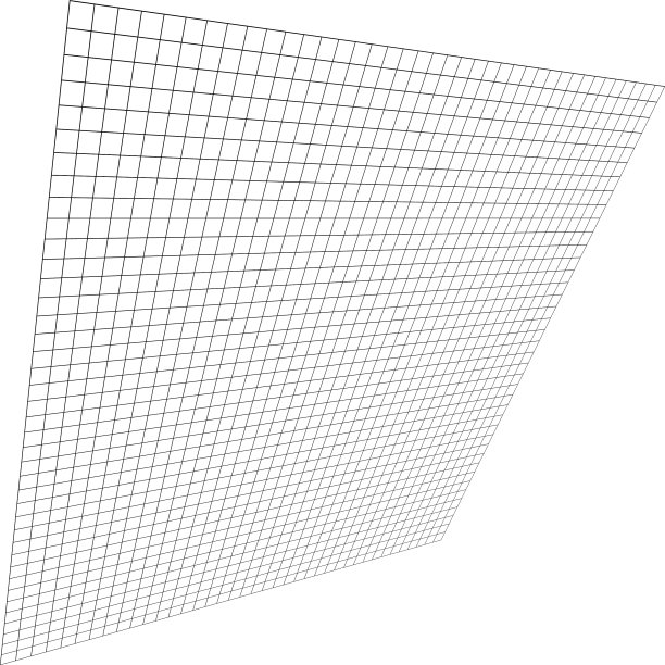 摘要三维网格中的透视方格网格图片下载