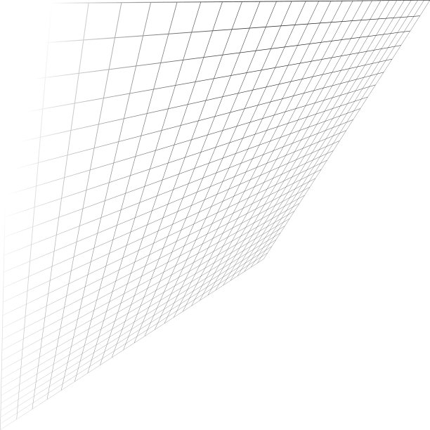 摘要三维网格中的透视方格网格图片下载