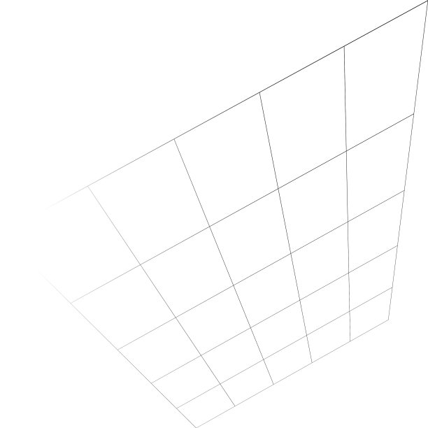摘要三维网格中的透视方格网格图片下载