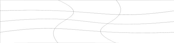 波状波纹弯曲扭曲效应长长方形图片下载