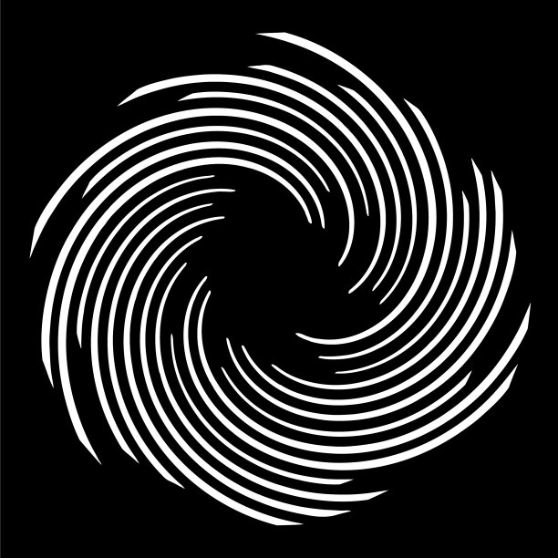 螺旋式旋流旋流设计元素图片下载