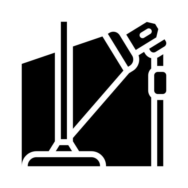 设备舞者腿字形图标矢量插图图片下载