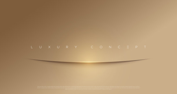 向量抽象金色豪华背景与光影响几何图形元素，切割，条纹，线条，圆形图片下载