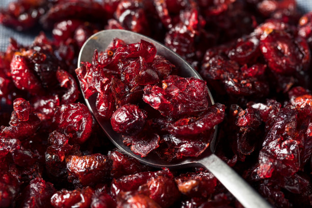 健康的有机蔓越莓干图片下载