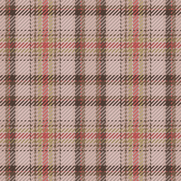 无缝图案苏格兰格子呢格子呢图片下载