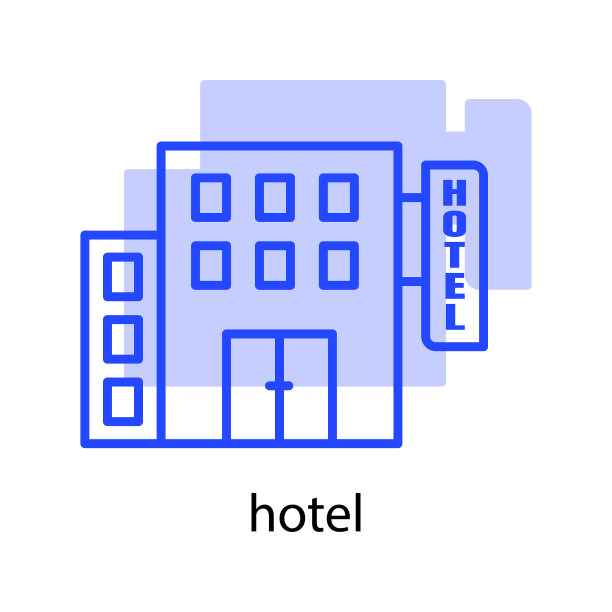 酒店图标图标可用于应用图片下载
