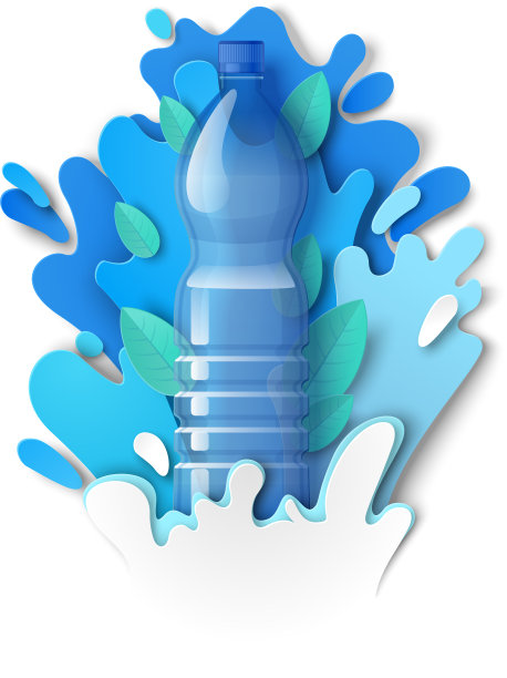 喝水、塑料瓶、纸剪液体图片下载