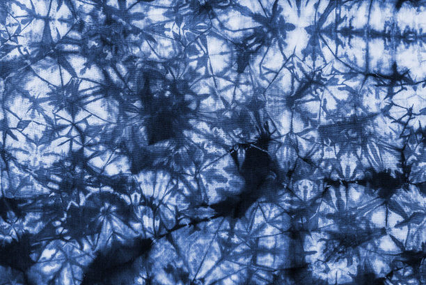 质地扎染织物为背景。图片下载