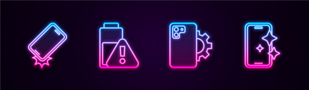 设置电话线触电话筒智能手机电池图片下载