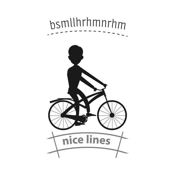 男人骑自行车简单的图标骑自行车图片下载