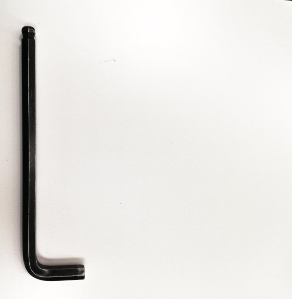 Allen扳手设置在白色背景创建工作概念的复制空间搜索工具图片下载