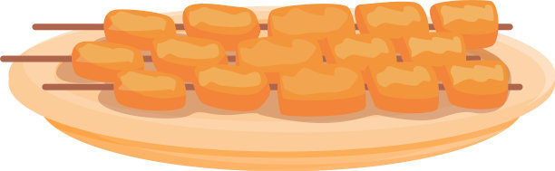 韩国烧烤图标卡通风格图片下载