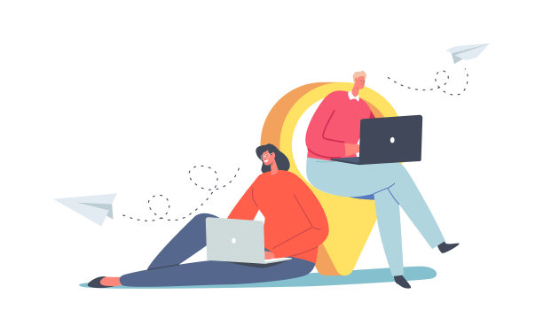 微小的字符在巨大的导航针上工作图片下载