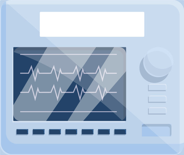 外部除颤器图标卡通风格图片下载