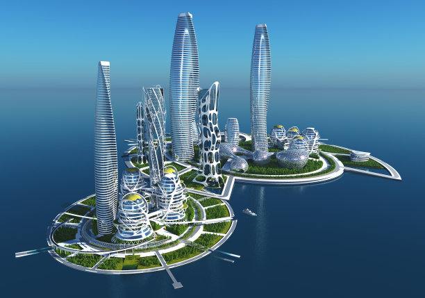 建筑群图片下载