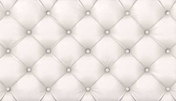 簇绒白色皮革背景。图片下载