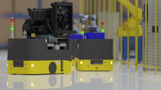 AGV工厂4.0技术图片下载