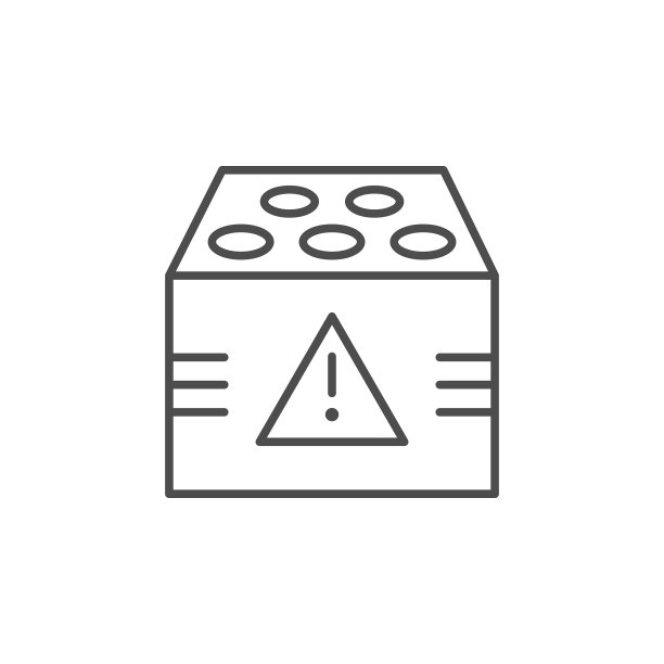 烟花盒线条轮廓图标图片下载