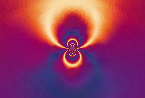 圈子里的背景。抽象的渐变明亮的太阳彩色旗帜纹理。图片下载