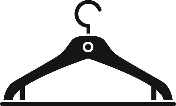 衣架图标简约风格图片下载