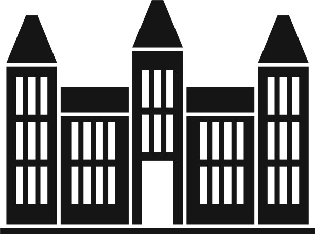 市政厅建筑风格简约图片下载